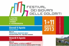 FESTIVAL Dolomiti 8-11 agosto 2013
